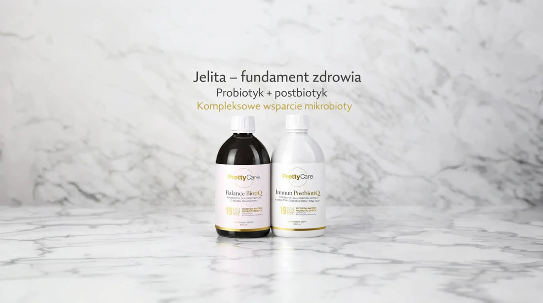 Jelita jako fundament zdrowia dlaczego warto codziennie wspierać mikrobiotę probiotykiem i postbiotykiem.