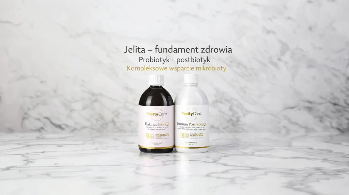 Jelita jako fundament zdrowia dlaczego warto codziennie wspierać mikrobiotę probiotykiem i postbiotykiem.